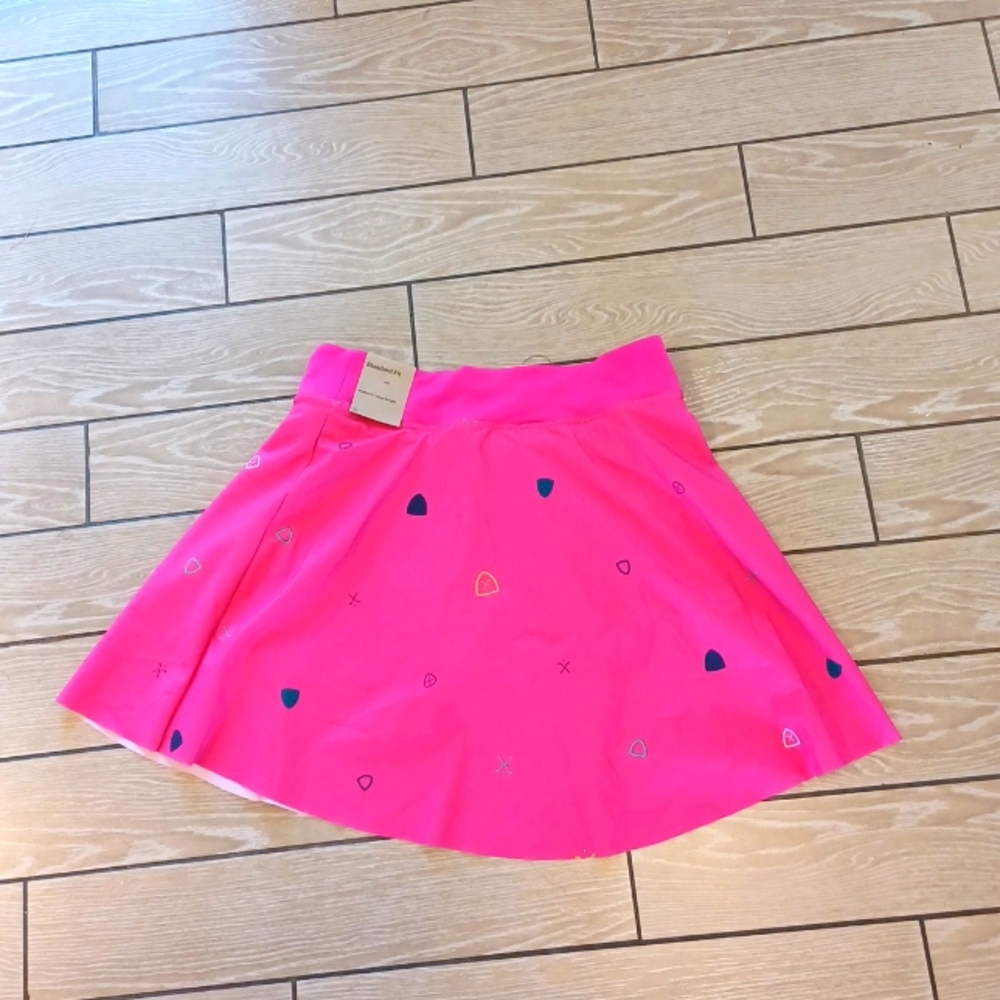 Nike Hot Pink Pleated Skirt with Multicolor Accents - Picture 7 of 9